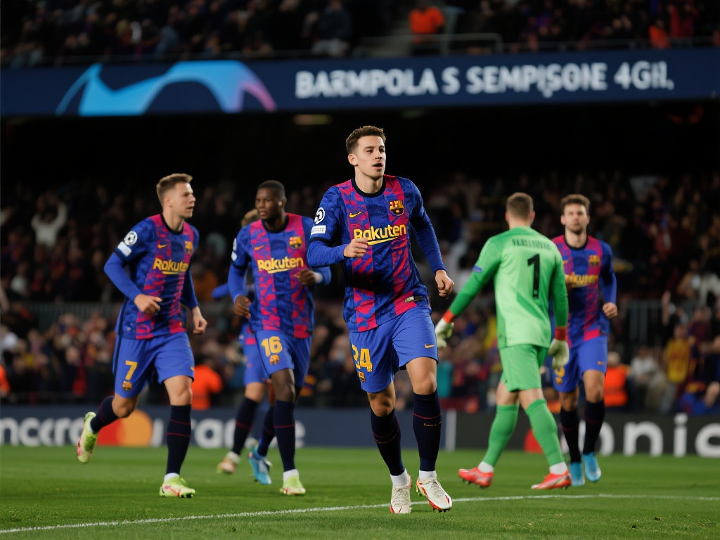 巴萨重返欧冠四强：五年沉沦终得洗刷，夺冠希望重燃27.4%